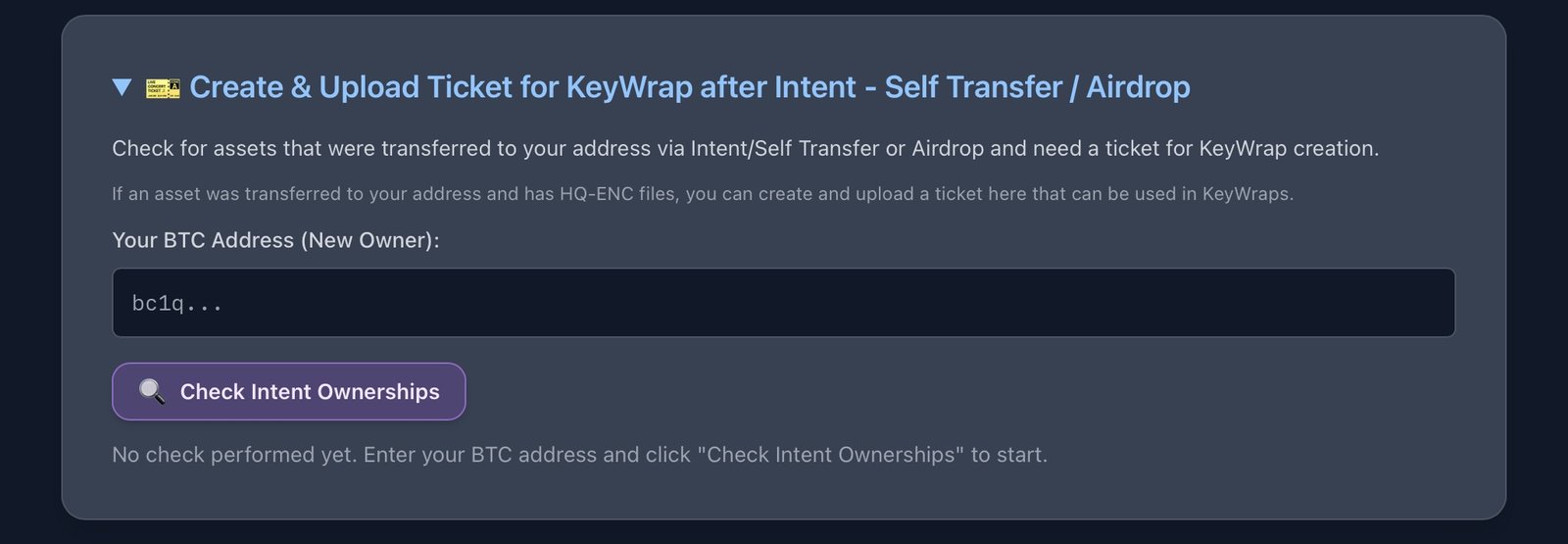 Create & Upload Ticket Screenshot